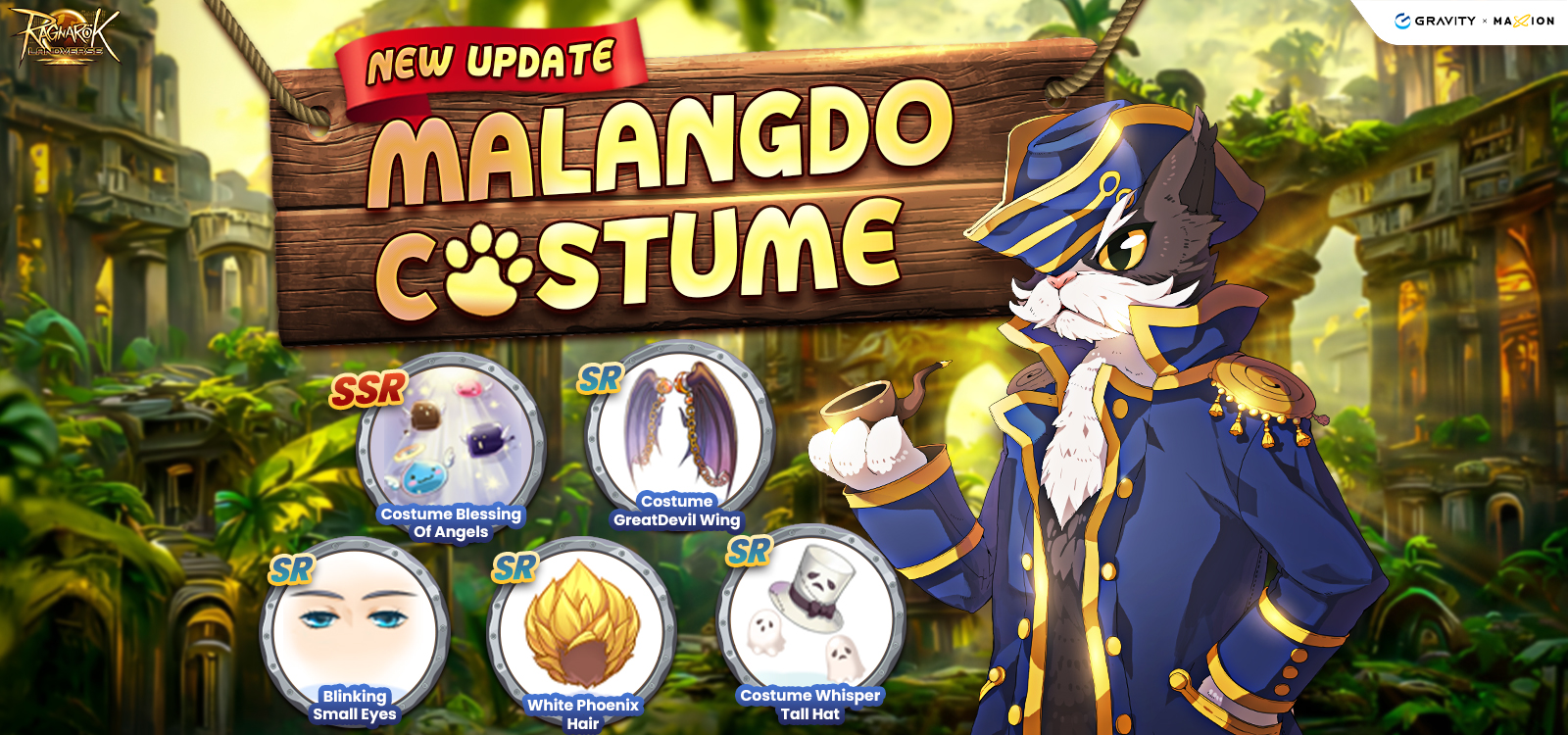 Turn your Silvervine into a costume with the Malangdo Costume