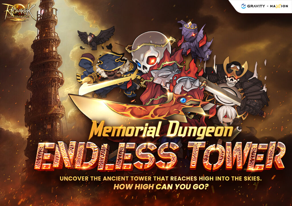 Ragnarok Landverse Memorial Dungeon Endless Tower NEWS Ragnarok