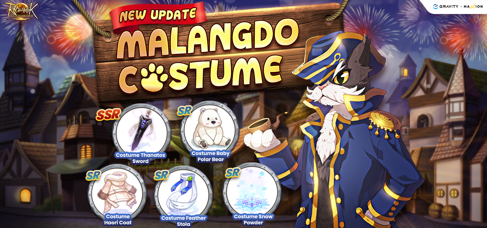 Ragnarok Landverse : Malangdo costumes SS2