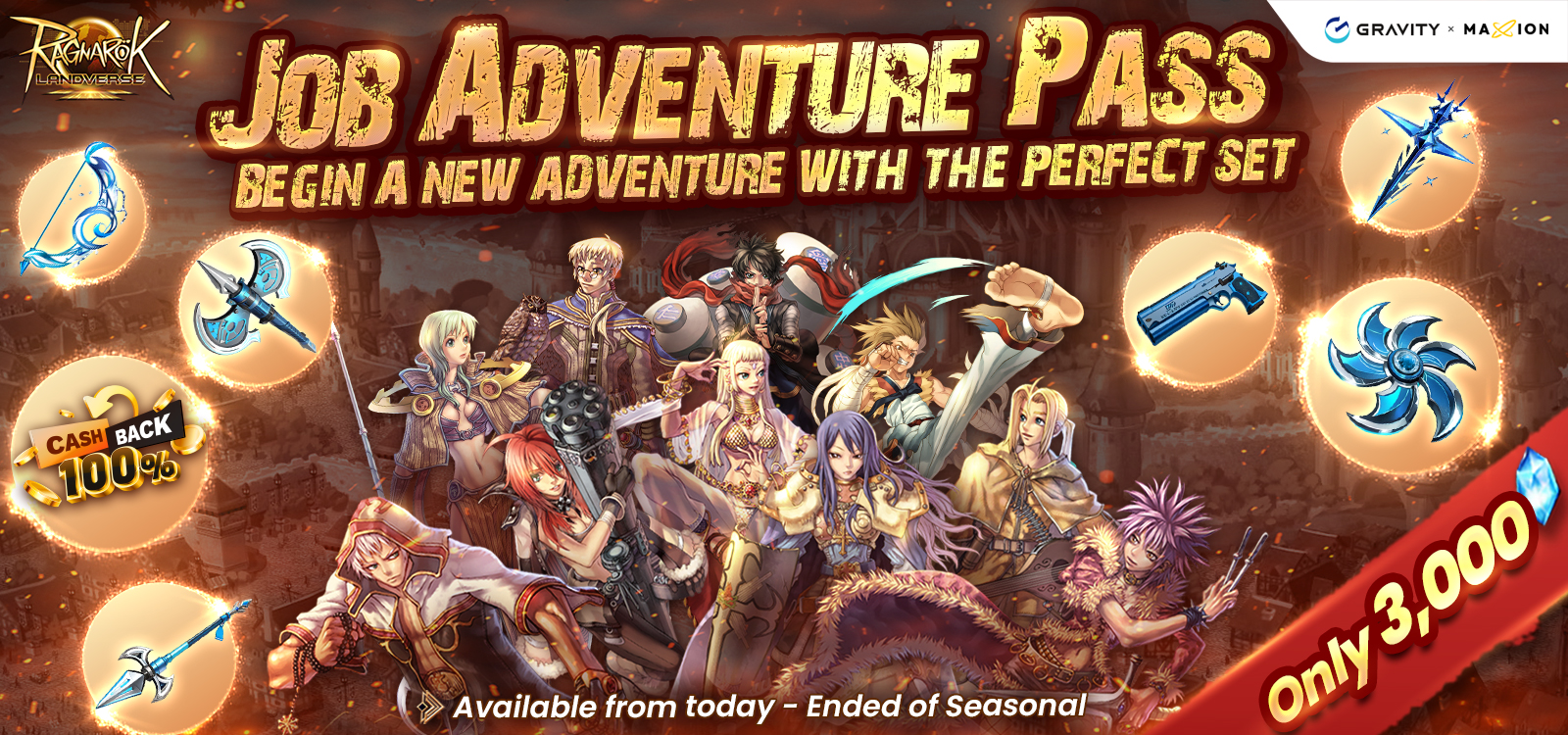 🌟 Job Adventure Pass: Begin a new adventure with the perfect set