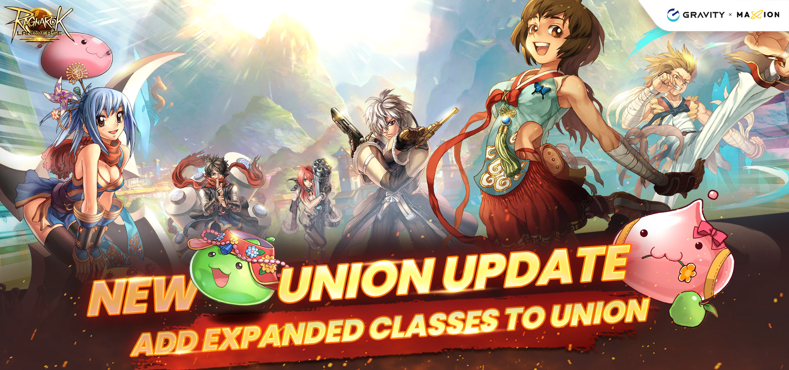 Ragnarok Landverse Added Expanded Classes to Union System.