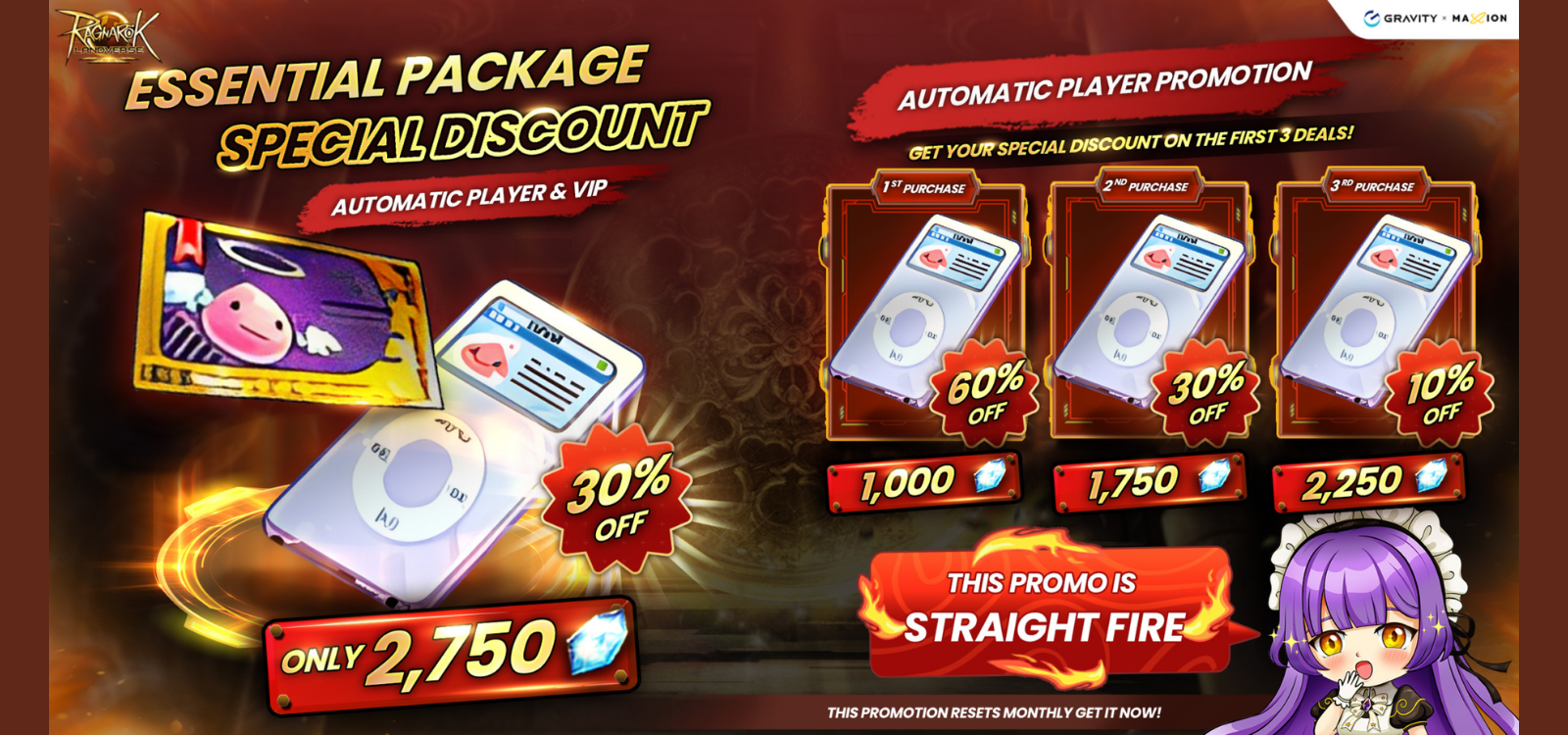 Ragnarok Landverse : Automatic Player Box & VIP Coupon Promotion