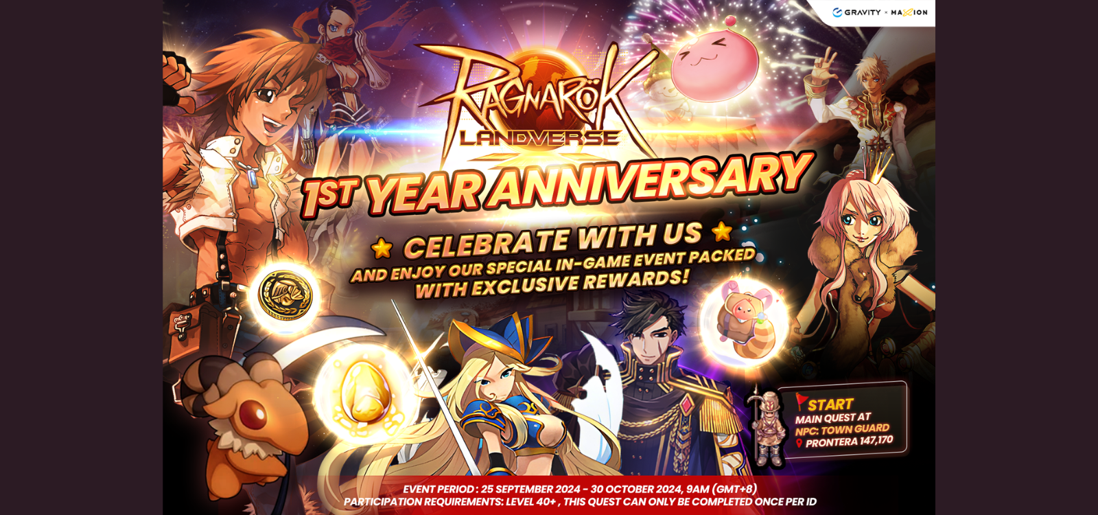 Ragnarok Online Landverse 1 Year Anniversary (Main Event)