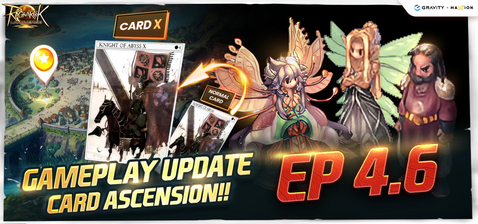 RAGNAROK ONLINE LANDVERSE GAME PLAY UPDATE EP4.6 Card Ascension!!