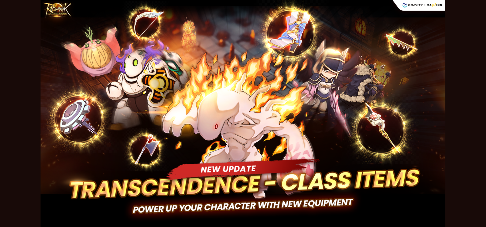 Ragnarok Online Landverse Transcendence Class Items