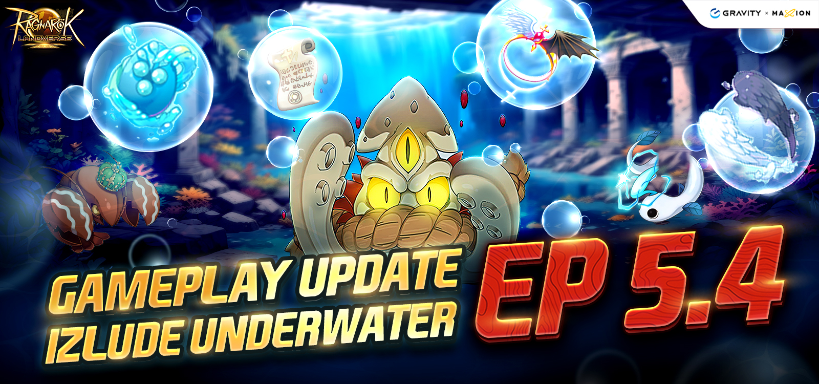 Ragnarok Online Landverse Gameplay Update EP 5.4 Izlude underwater