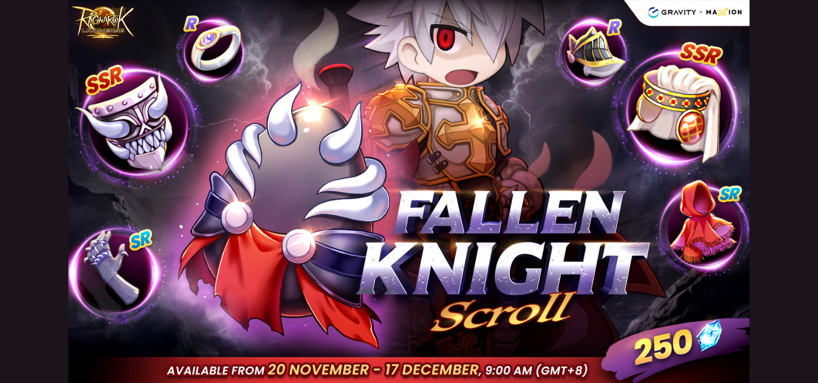 Ragnarok Online Landverse fallen knight Scroll