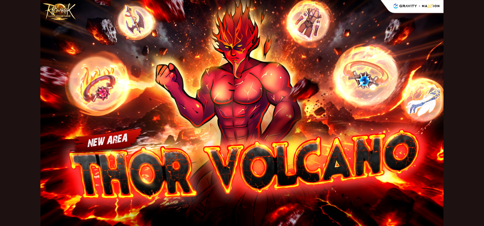 Ragnarok Online Landverse  New Area 6.0 Thor’s Volcano