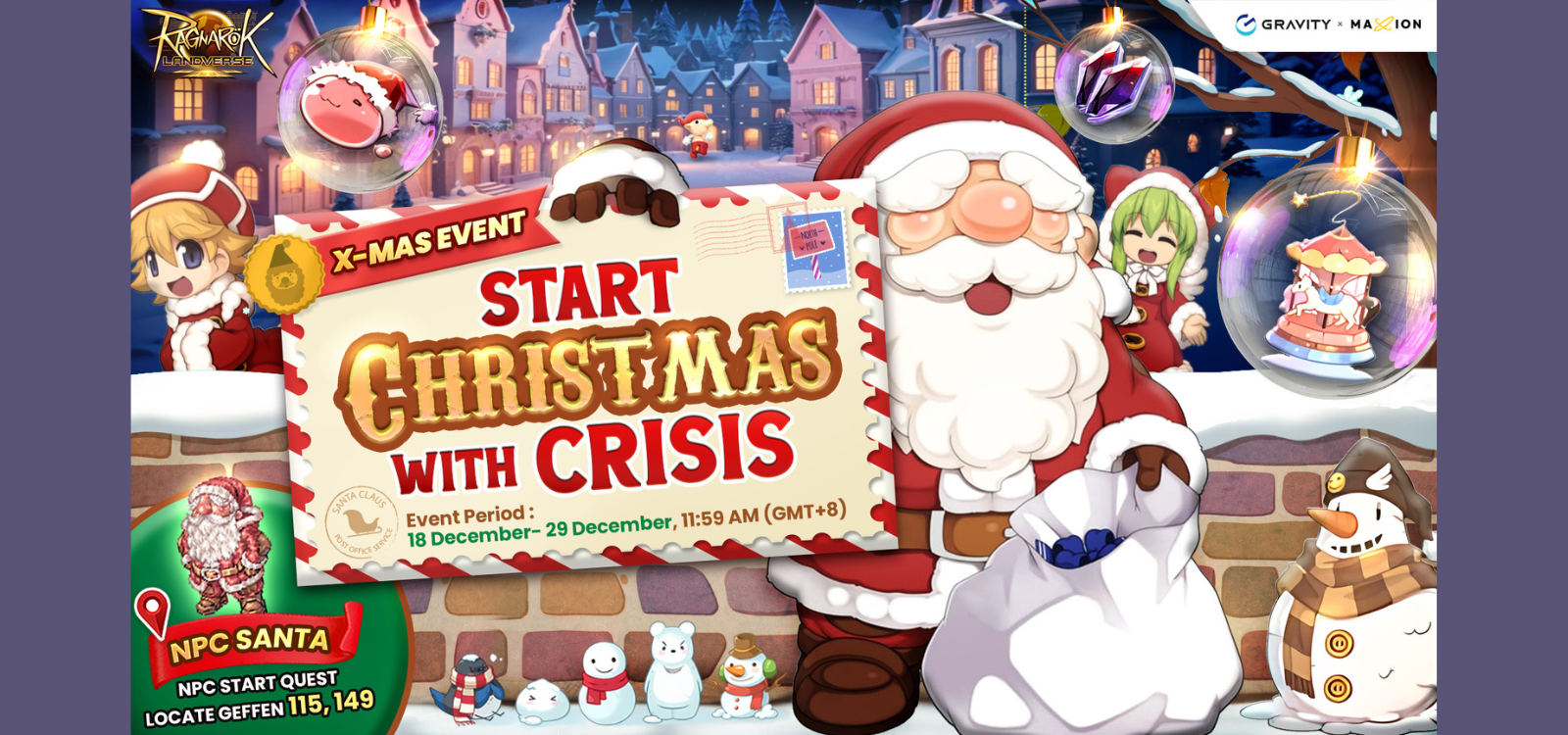 Ragnarok Online Landverse X-mas Event 2024