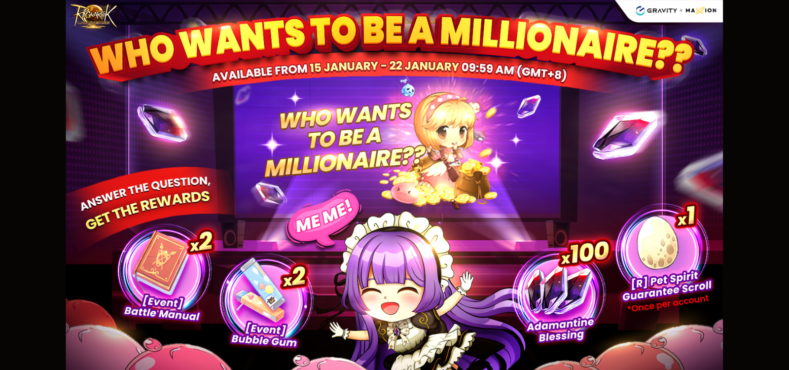 Ragnarok Online Landverse Who Wants to Be a Millionaire?