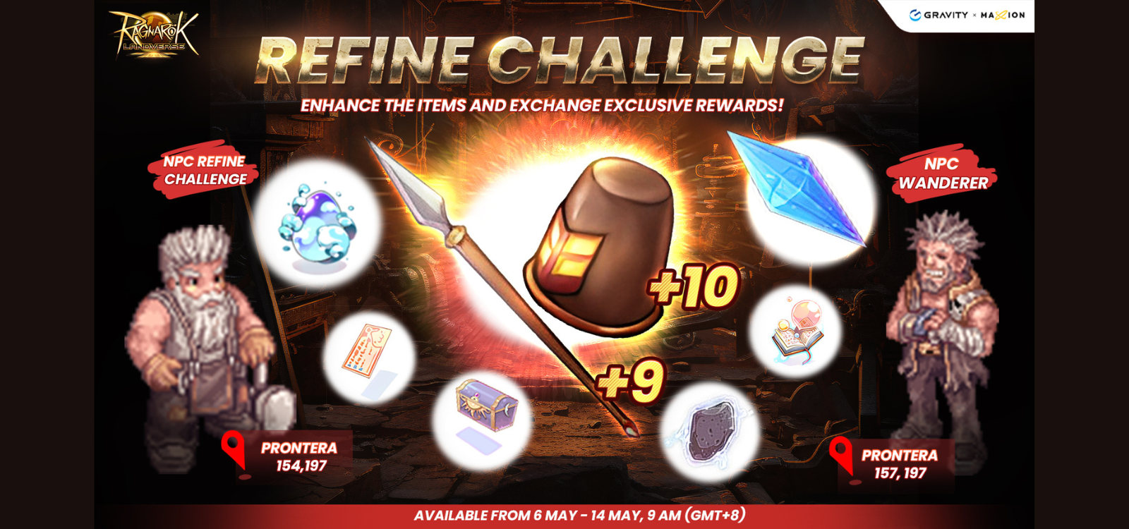Ragnarok Online Landverse : Refine Challenge Event
