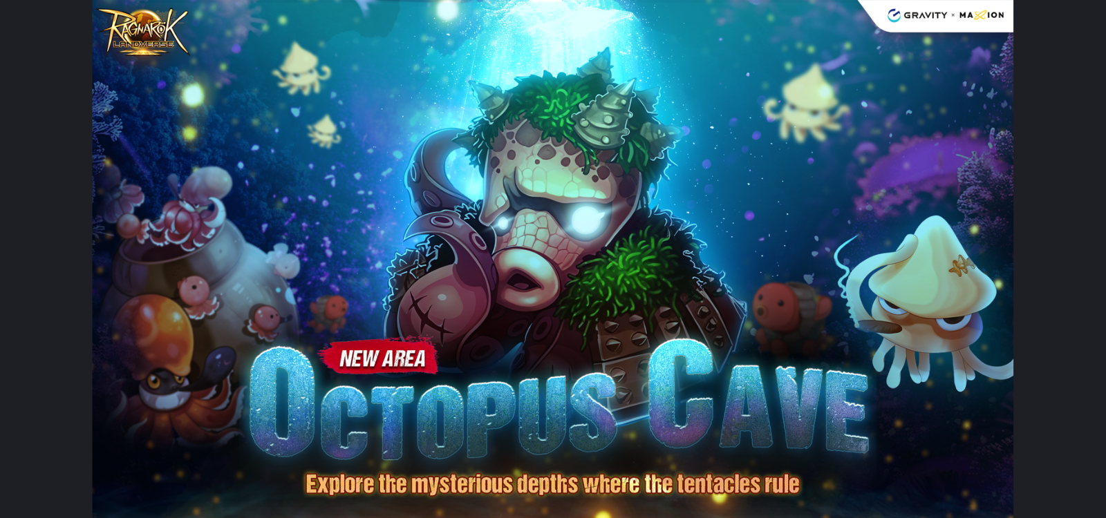 Ragnarok Online Landverse New Area Octopus Cave
