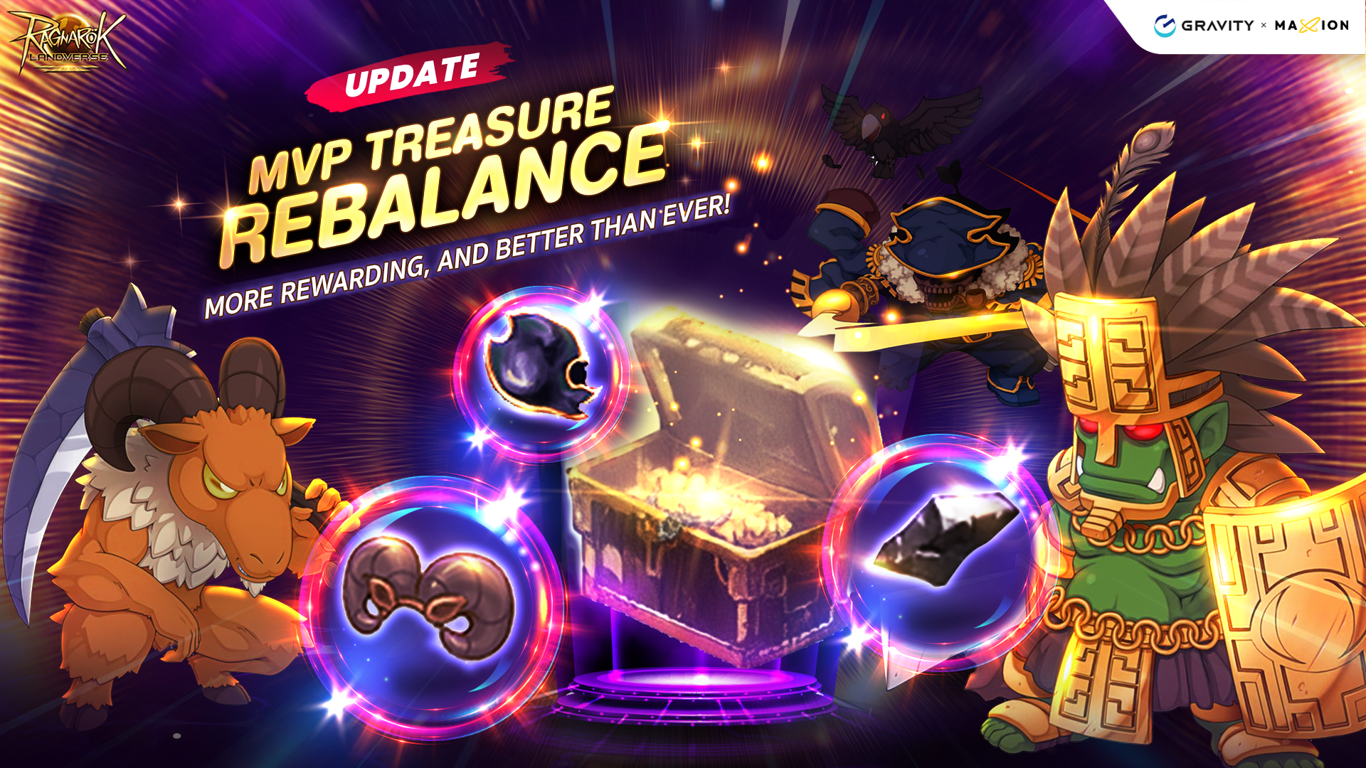 Ragnarok Online Landverse MVP Treasure Rebalance