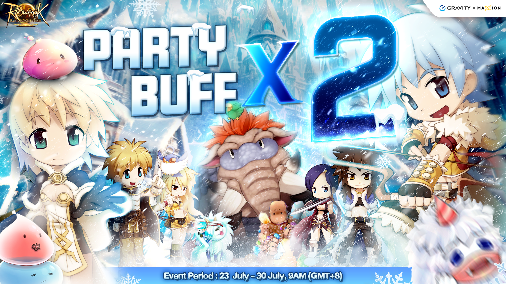 Ragnarok Online Landverse Party Buff X2