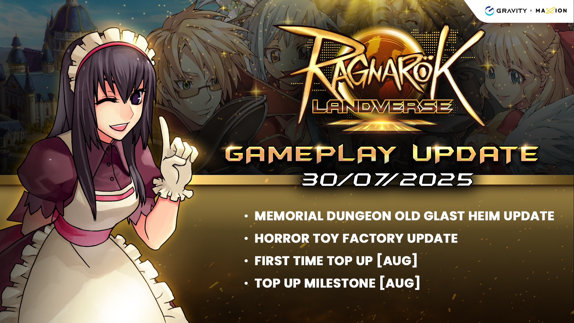 Ragnarok Online Landverse Gameplay Update EP 10.4 DUNGEON UPDATE