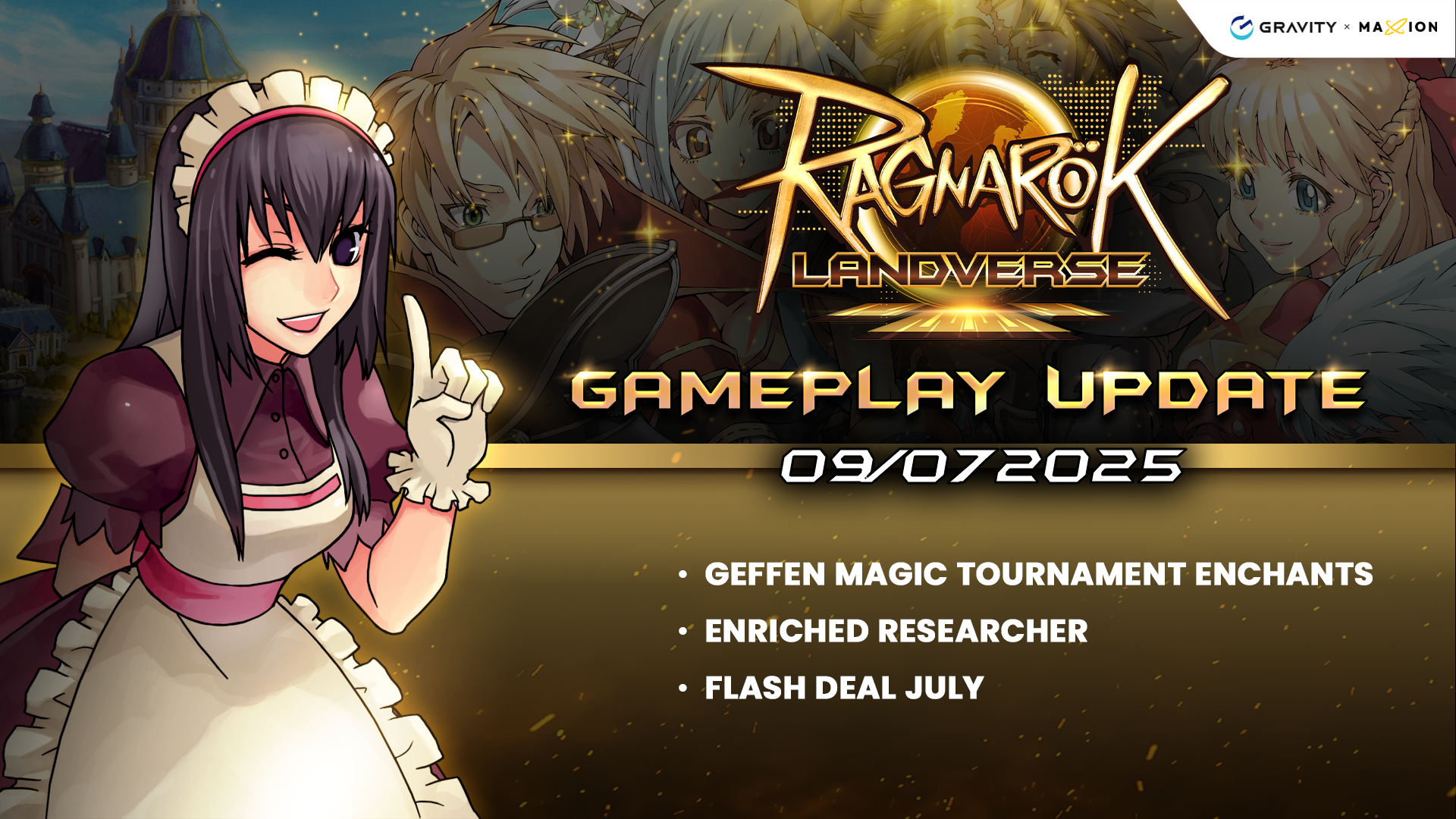 Ragnarok Online Landverse Gameplay Update EP 10.1 Geffen Magic Tournament Enchant