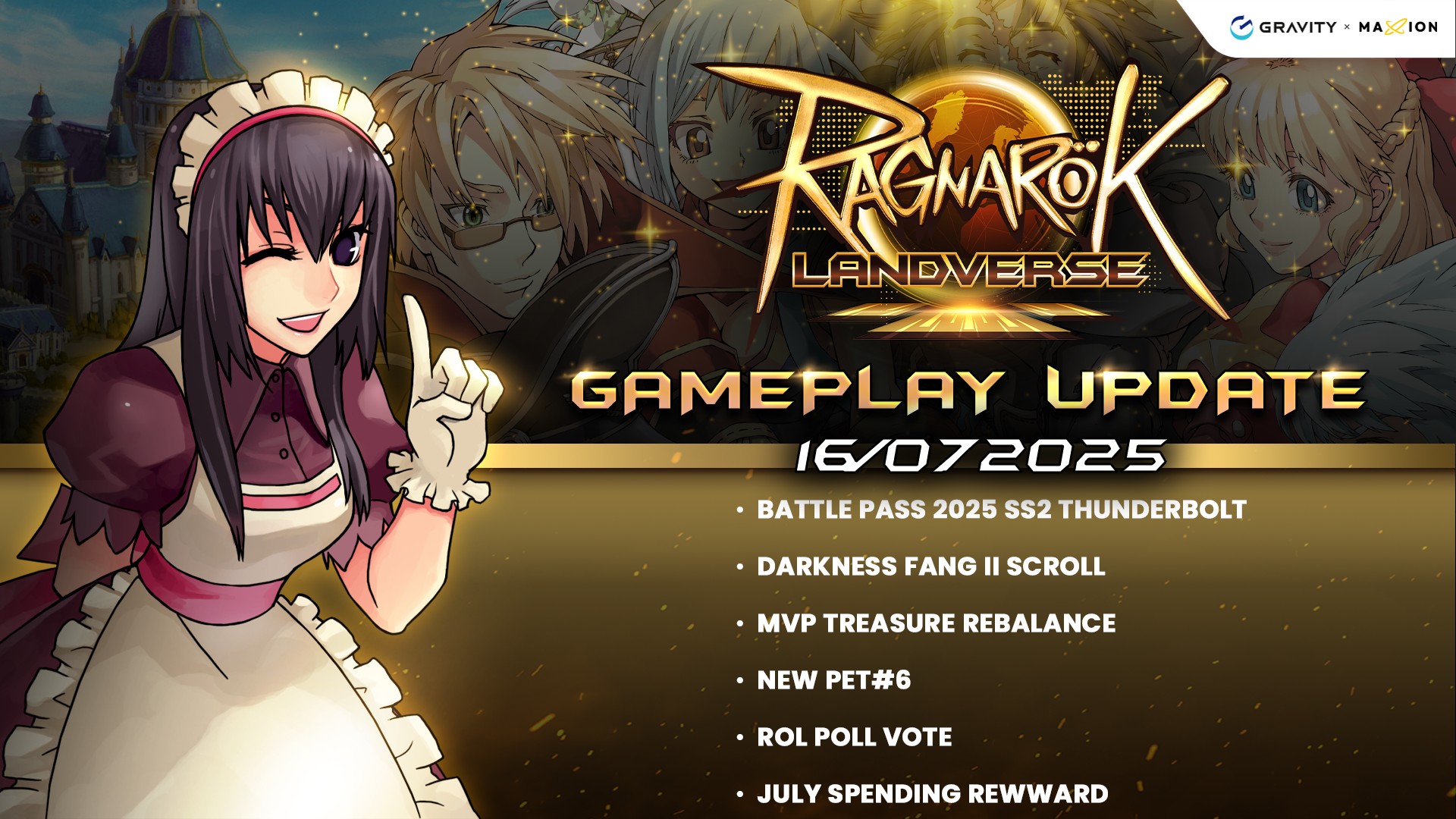 Ragnarok Online Landverse Gameplay Update EP 10.2 THUNDERBOLT