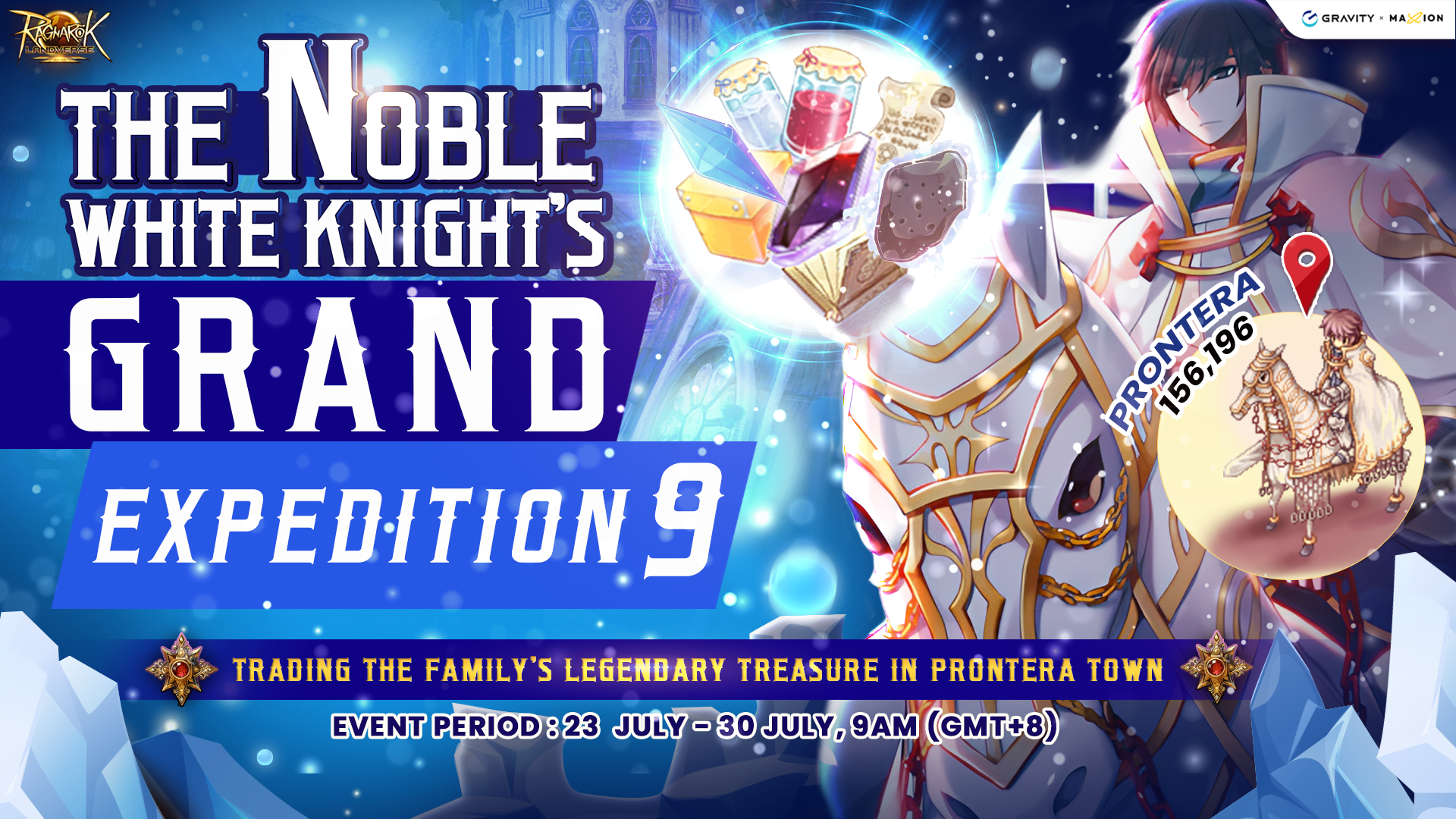 Ragnarok Online Landverse : The Noble White Knight’s Grand Expedition IX