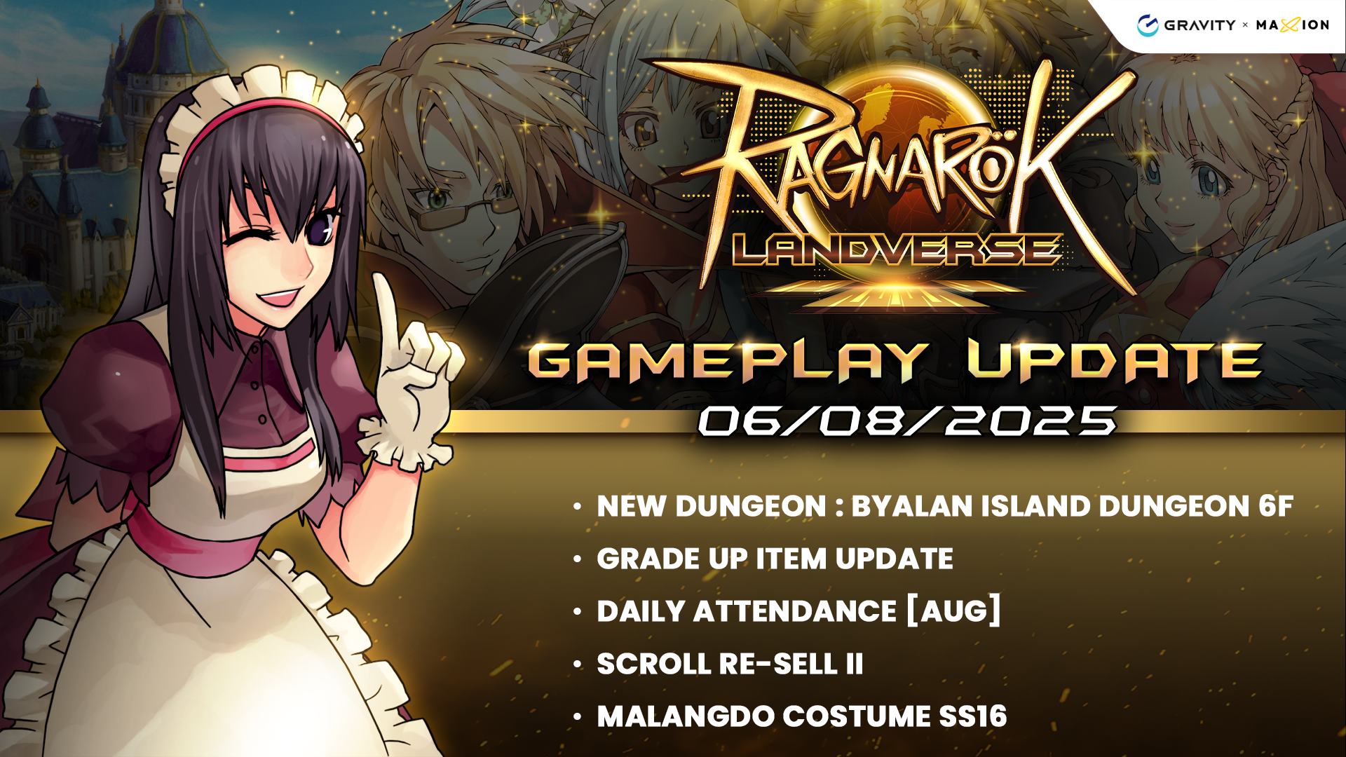 Ragnarok Online Landverse Gameplay Update EP 10.5 Grade Up Item Update
