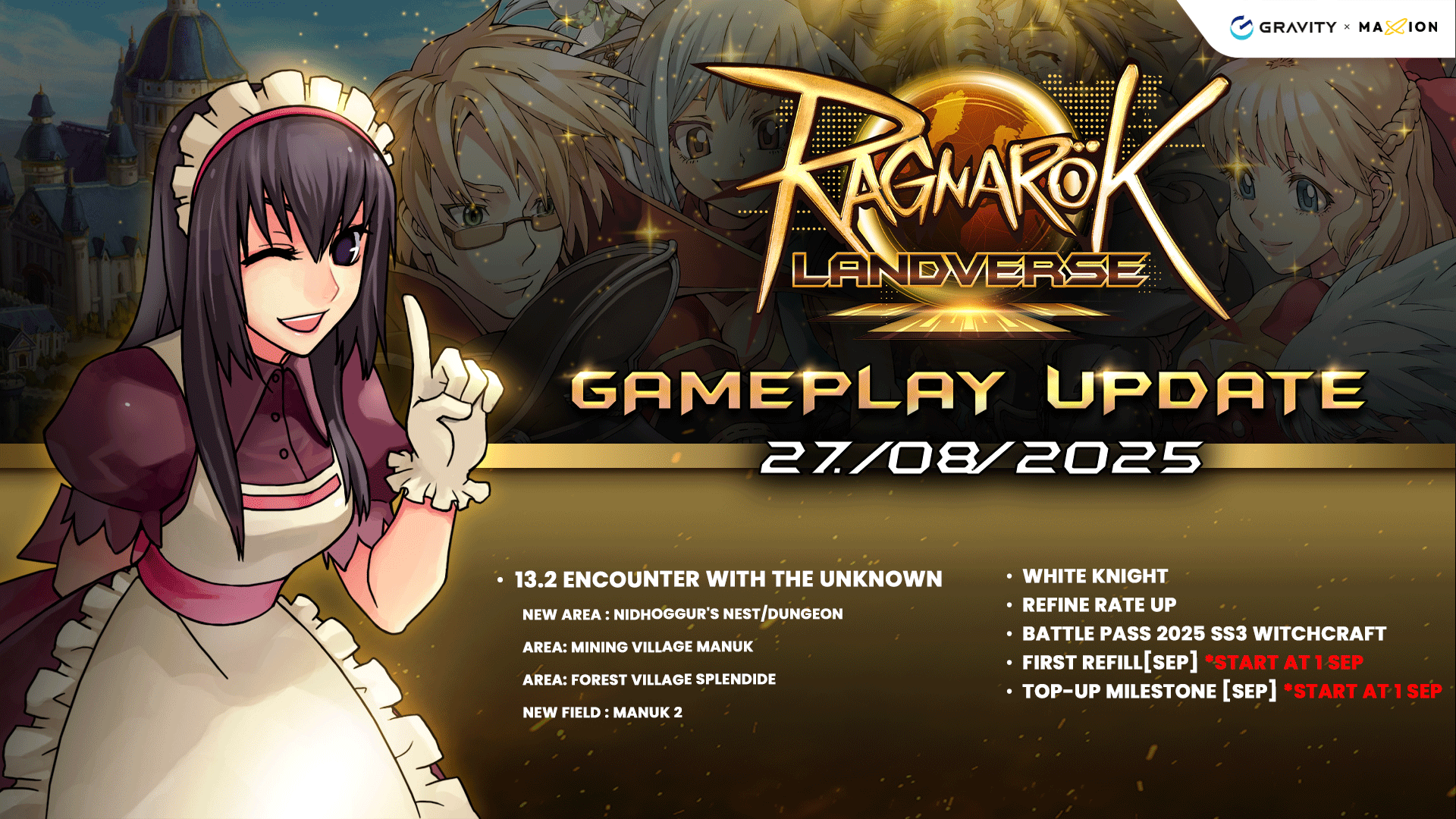 Ragnarok Online Landverse Gameplay Update EP 13.2 Encounter with the Unknown