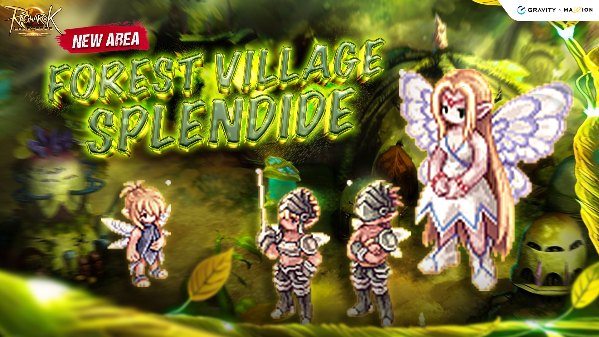 Ragnarok Online Landverse New Area : Forest Village Splendide