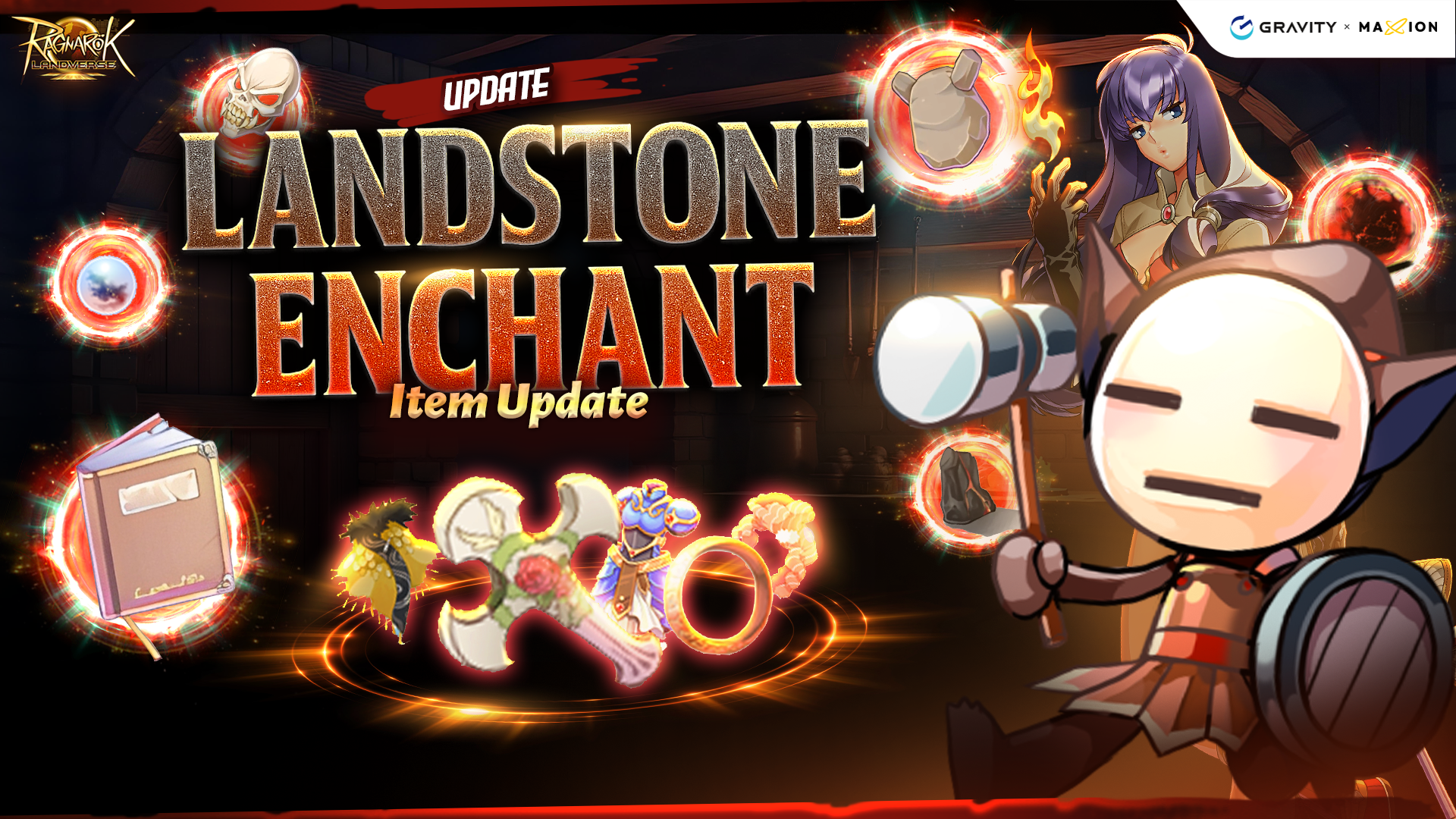 Ragnarok Online Landverse Item Landstone Enchant Update