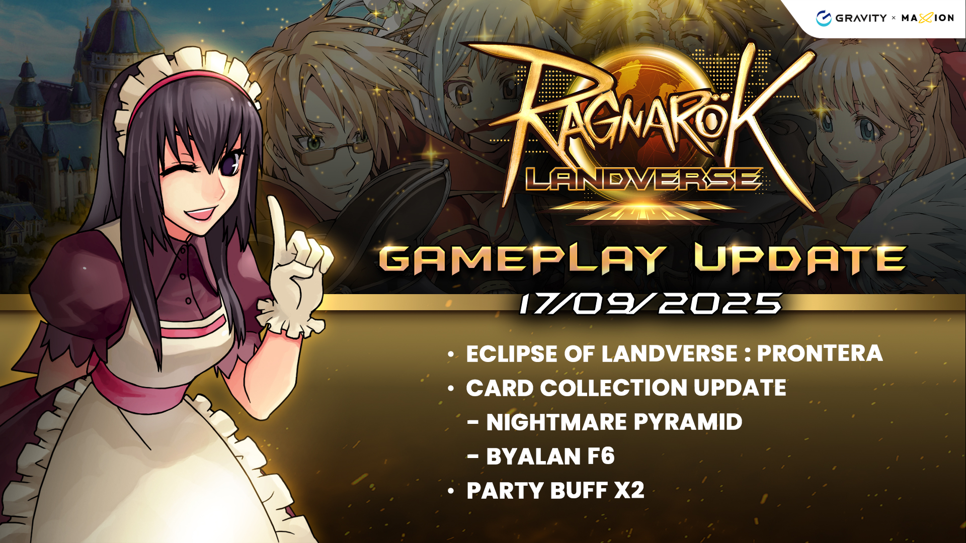 Ragnarok Online Landverse Gameplay Update EP 13.2.2 – ECLIPSE OF LANDVERSE