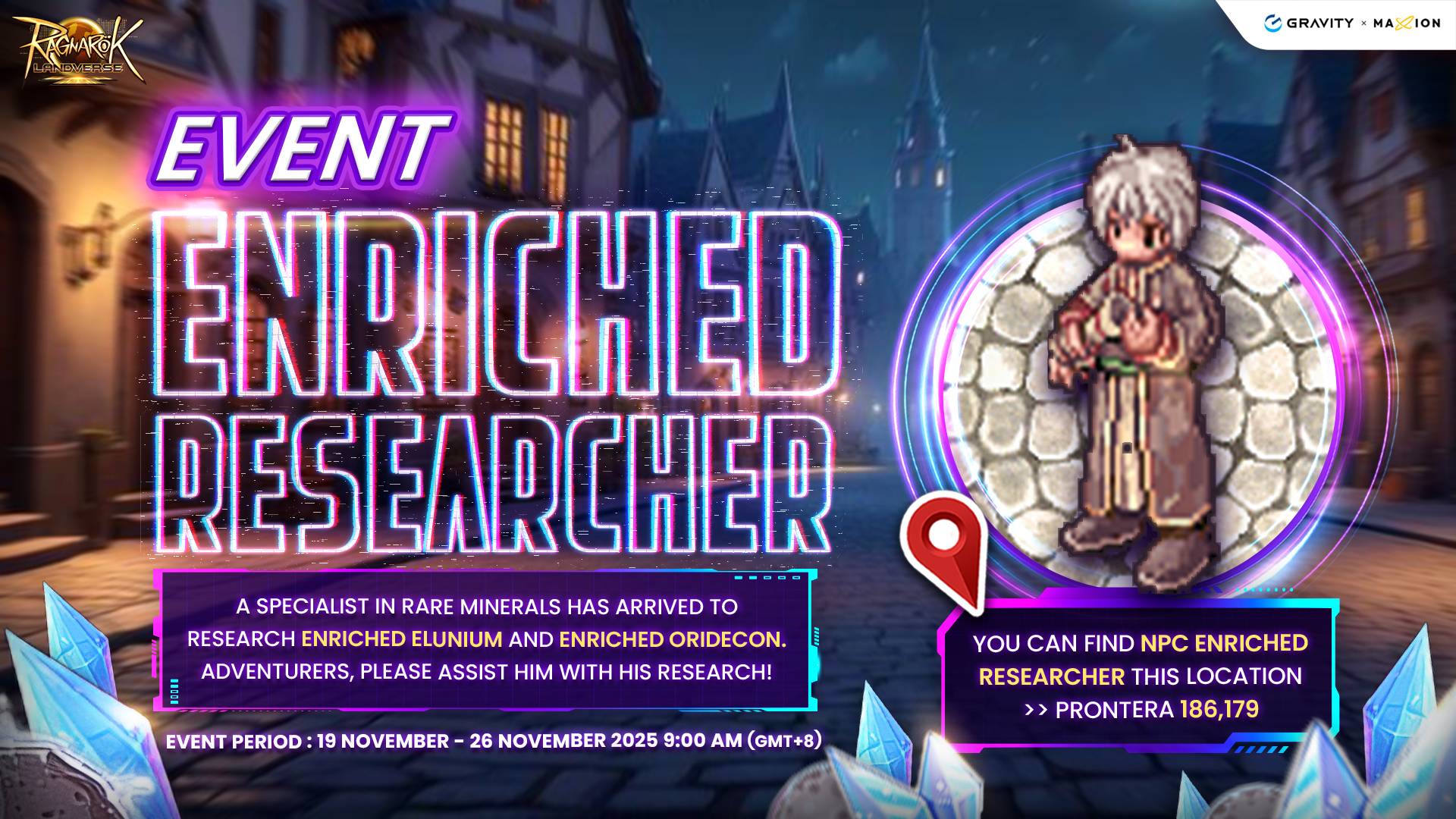 Ragnarok Online Landverse Enriched Resercher