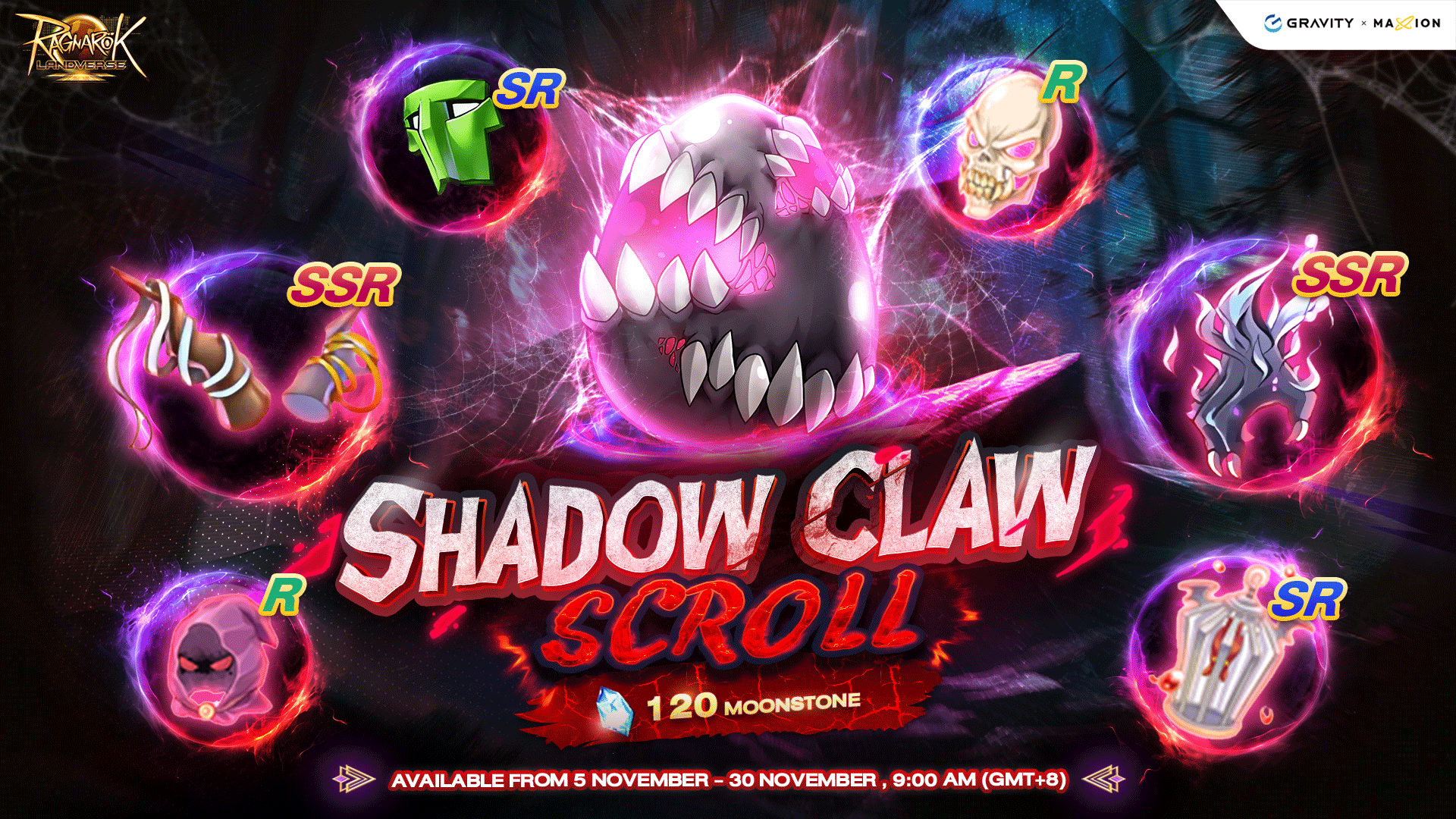 Ragnarok Online Landverse Shadow Claw Scroll