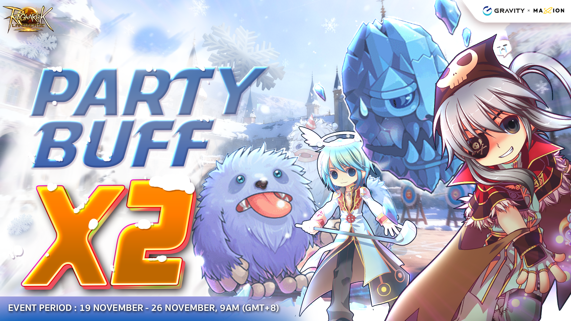 Ragnarok Online Landverse Party Buff X2