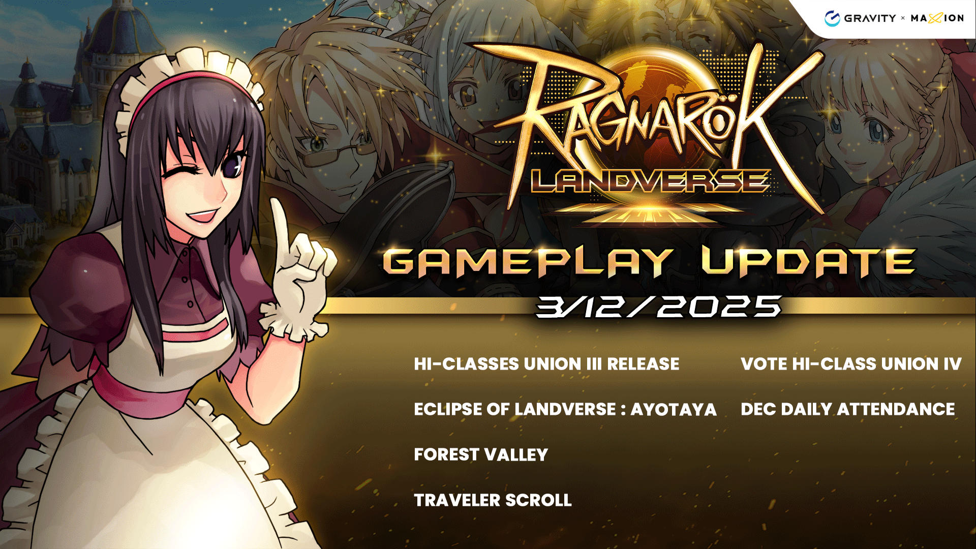 Ragnarok Online Landverse Gameplay Update Eclipse of Landverse : Ayothaya