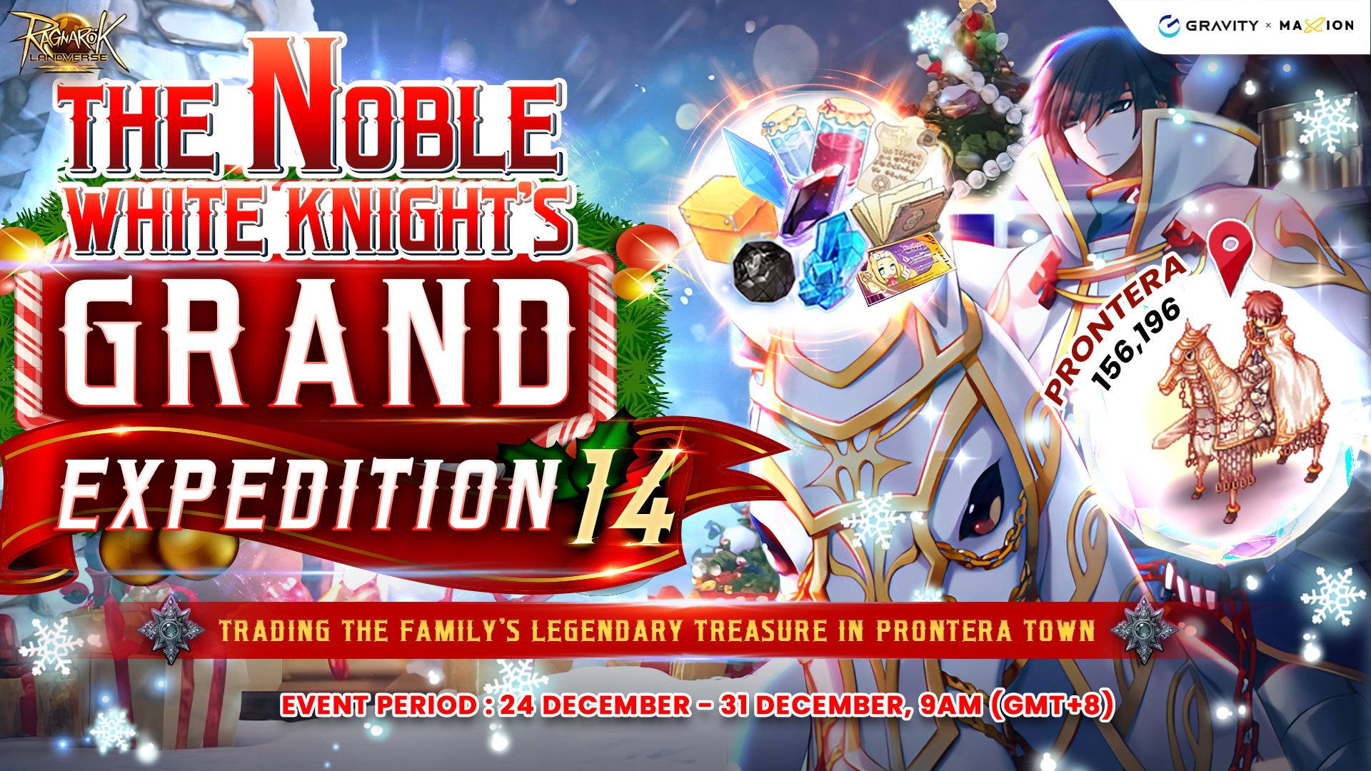 Ragnarok Online Landverse : The Noble White Knight’s Grand Expedition XIV