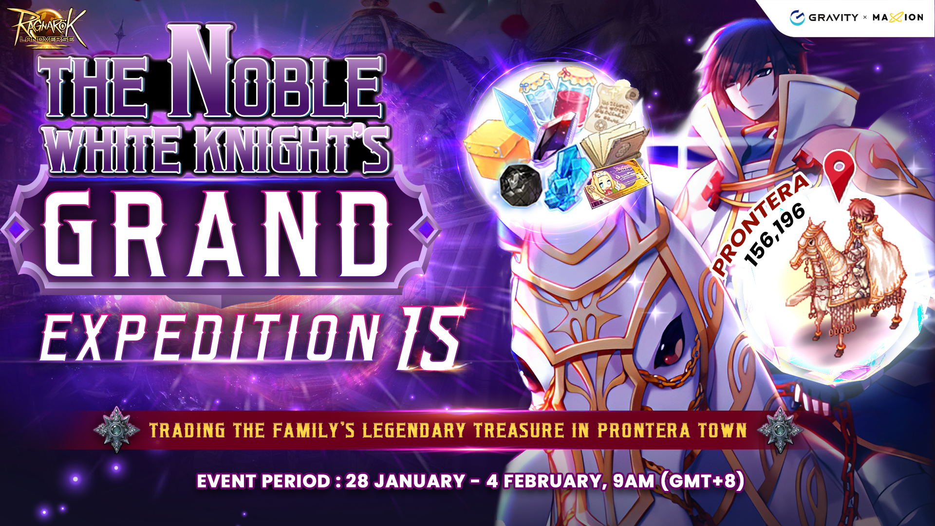 Ragnarok Online Landverse : The Noble White Knight’s Grand Expedition XV