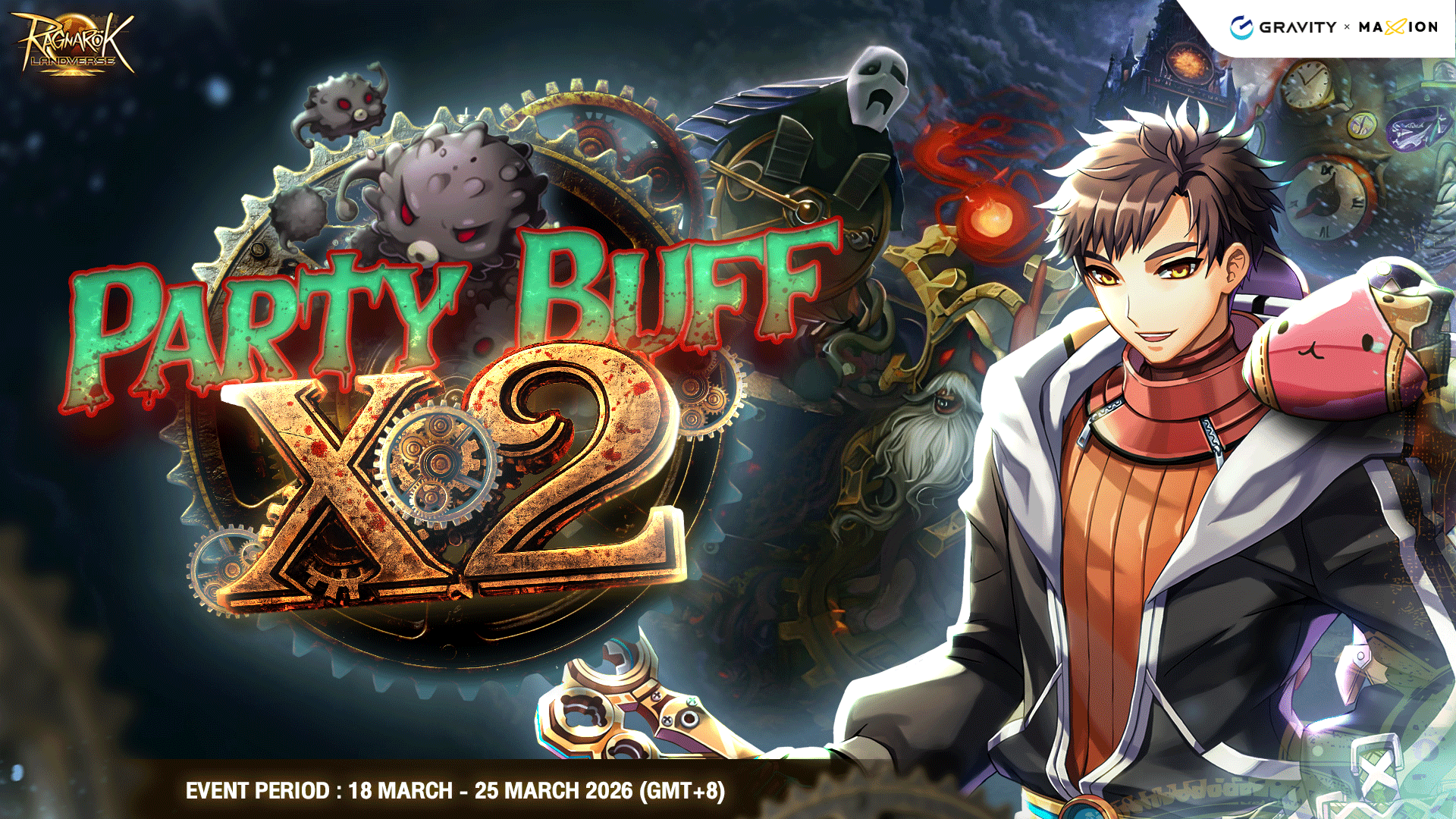 Ragnarok Online Landverse Party Buff X2