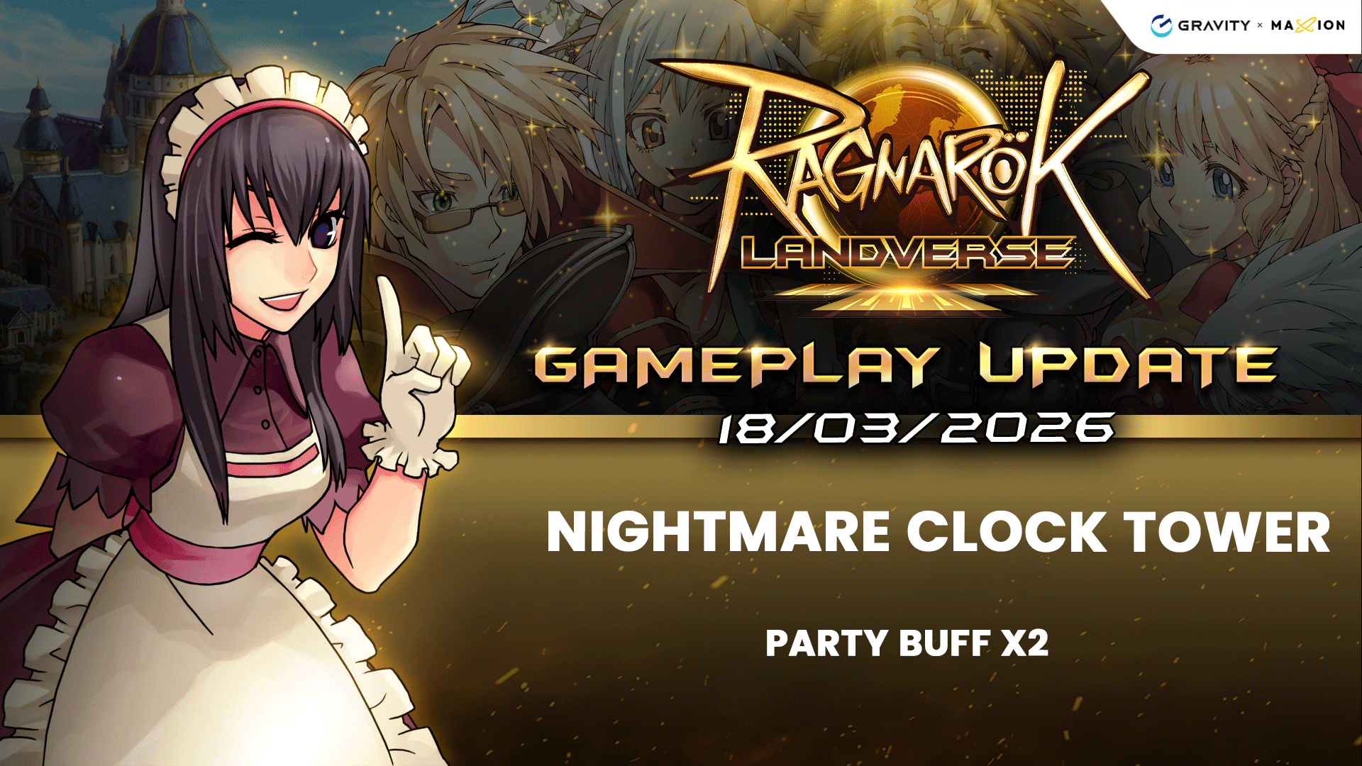 Ragnarok Online Landverse Gameplay Update Nightmare Clock Tower