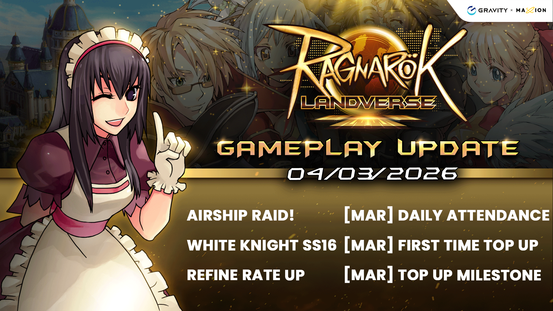 Ragnarok Online Landverse Gameplay Update Air Raid!