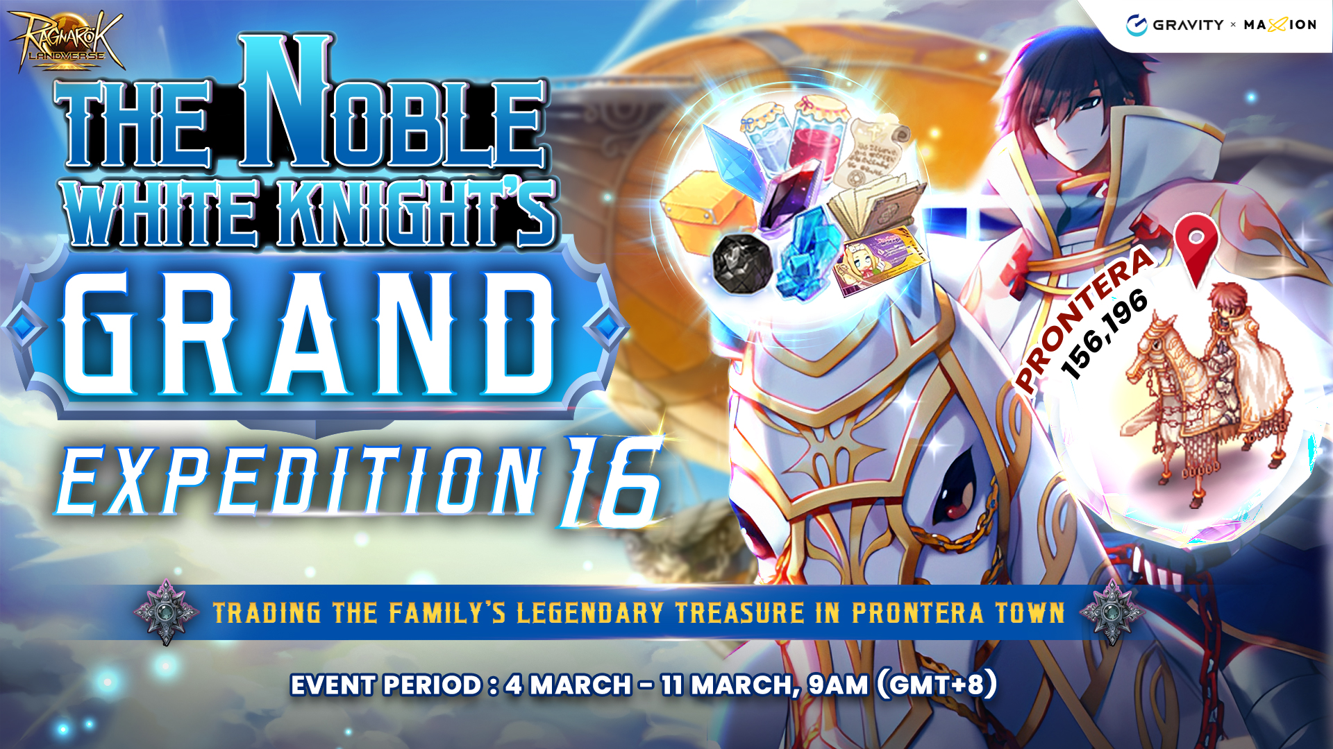 Ragnarok Online Landverse : The Noble White Knight’s Grand Expedition XVI