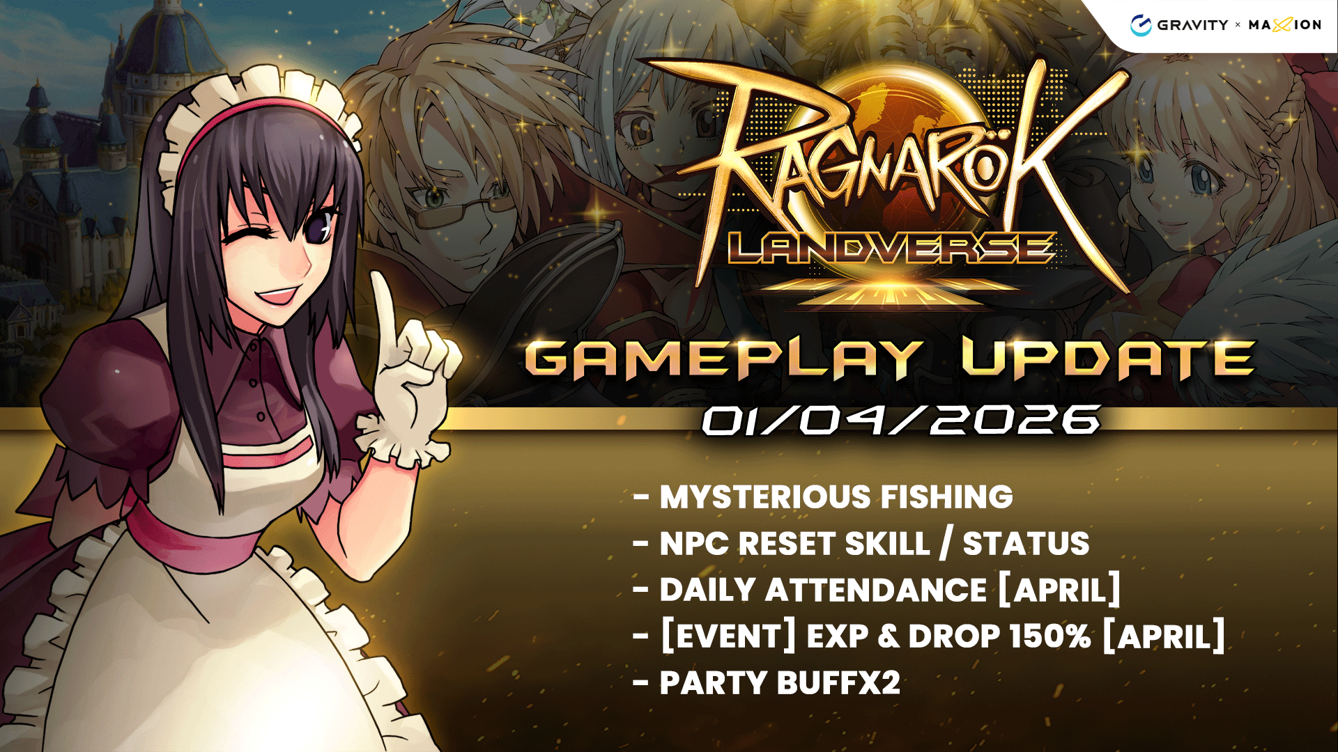 Ragnarok Online Landverse Gameplay Update Mysterious Fishing